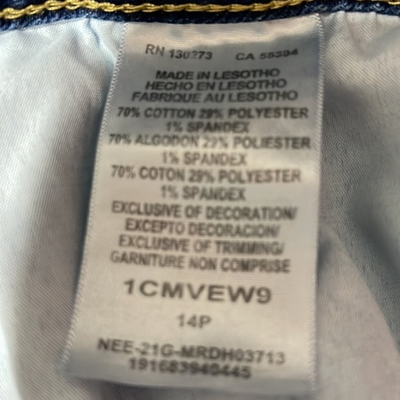 LEE Bootcut Jeans. Regular Fit Mid Rise 14S. Excellent Condition. - Picture 5 of 6